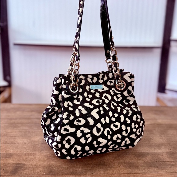 Kate Spade New York Black Leather Shoulder Bag Purse - Picture 3 of 12